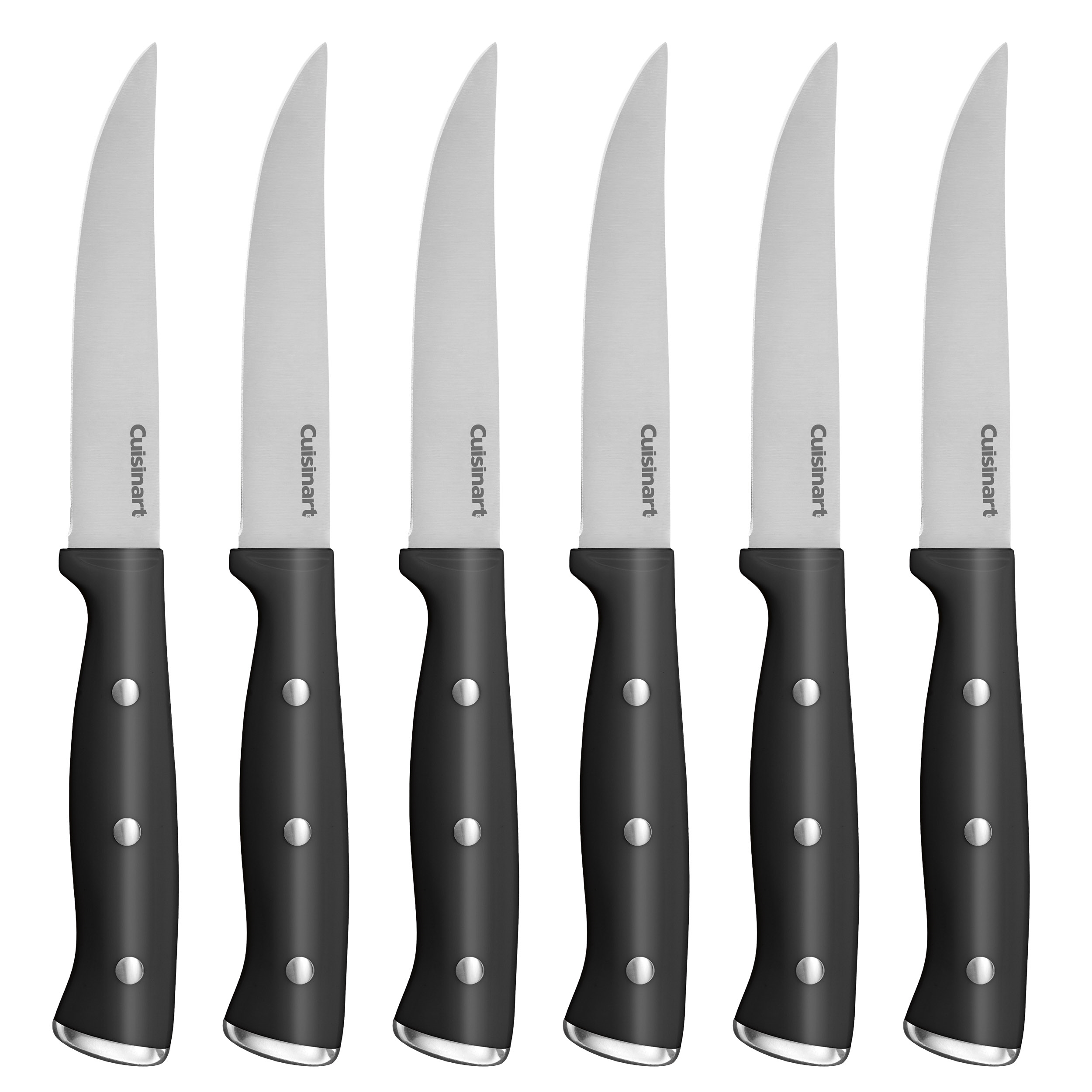 Cuisinart 6- Piece Graphix Collection Steak Knives, Stainless Steel